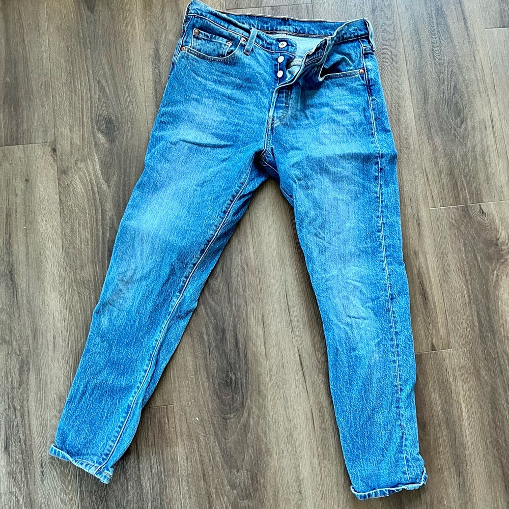 Levi’s 501 Skinny Classic Blue Denim Jeans